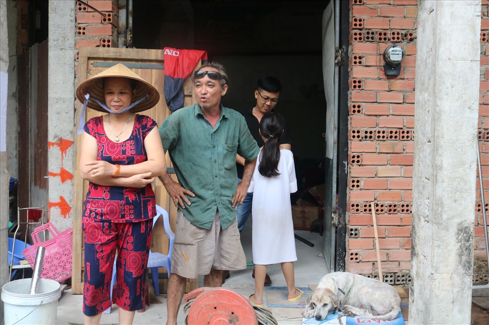 Gia đình chị Đào, quê Thanh Hóa chưa bao giờ nghĩ là mình có được một nơi ở rộng rãi với sân vườn, ao cá ngay giữa Sài Gòn.