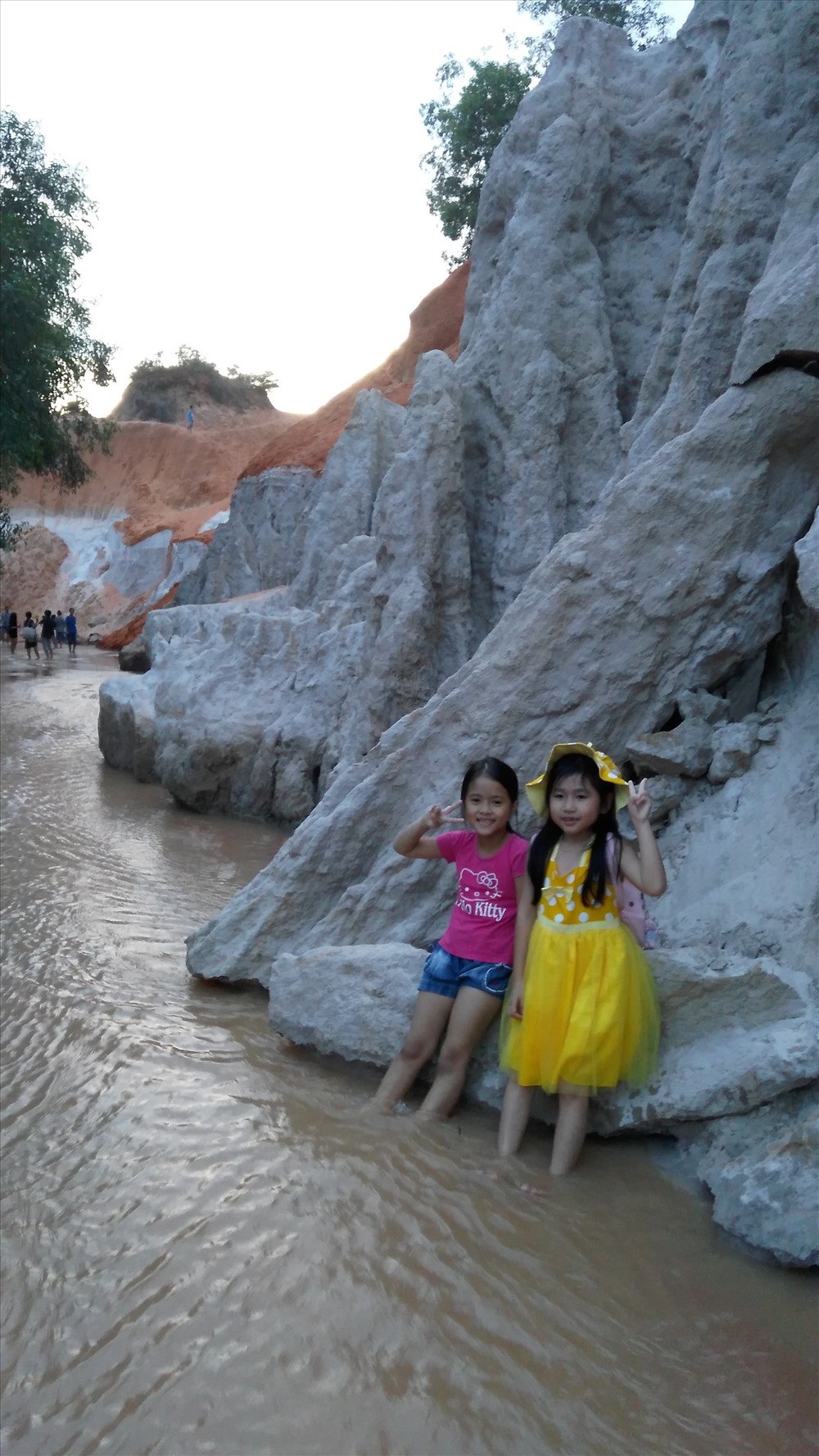 Những tháp cát độc đáo...