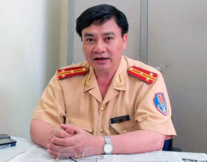Thượng tá Nguyễn Văn Quỹ - nguyên tổ trưởng tổ xử lý vi phạm, đội CSGT số 1 (Hà Nội). Ảnh CN