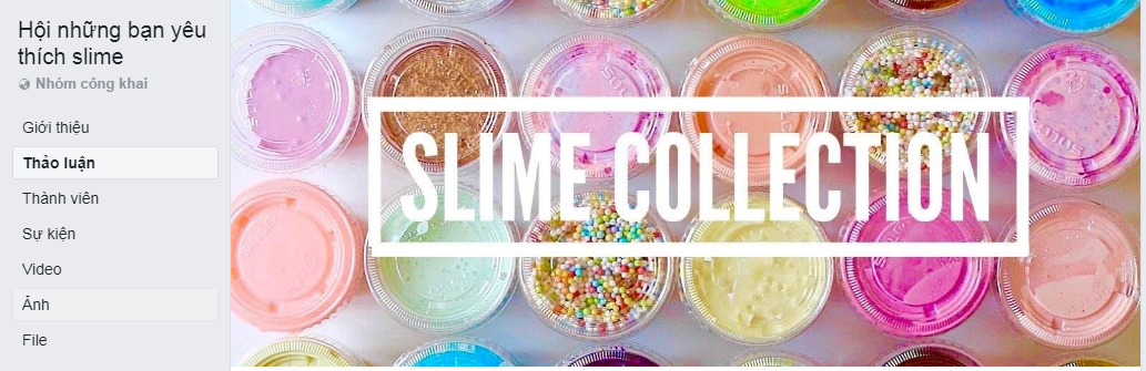 Các hội nhóm, diễn đàn về chất slime thu hút sự tham gia của nhiều thành viên