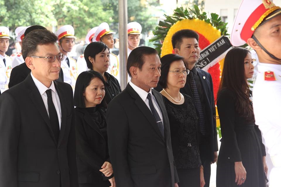 Đoàn Thái Lan vào viếng Chủ tịch Nước. Ảnh: Đăng Huỳnh
