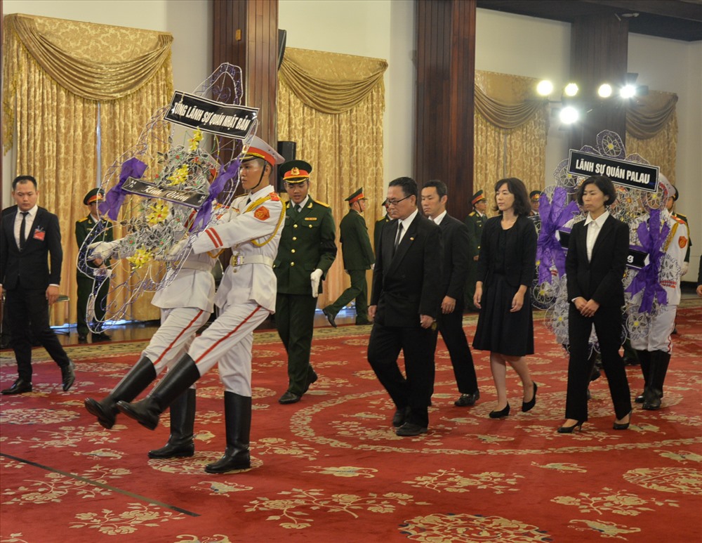 Đoàn tổng lãnh sự quán Nhật Bản viếng Chủ tịch nước Trần Đại Quang.