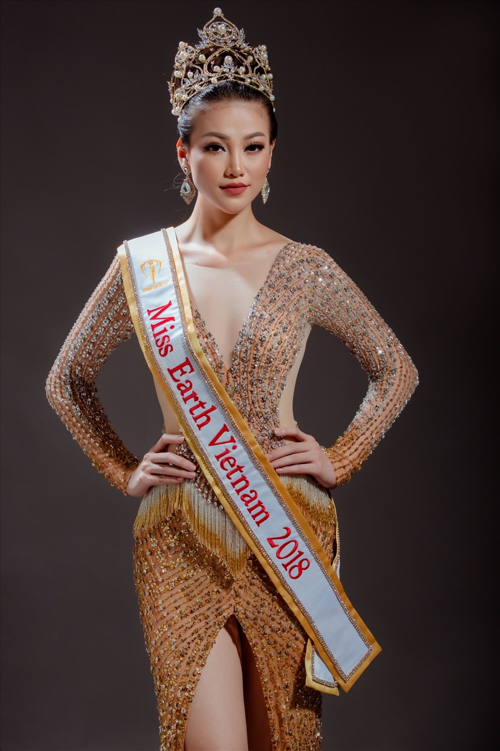 Phương Khánh được đích thân Miss Earth 2015 Angelia Ong lựa chọn theo quan điểm và kinh nghiệm cá nhân trong vòng tuyển chọn được tổ chức tại Hà Nội vào cuối tháng 8/2018 với sự tham dự của gần 200 thí sinh.
