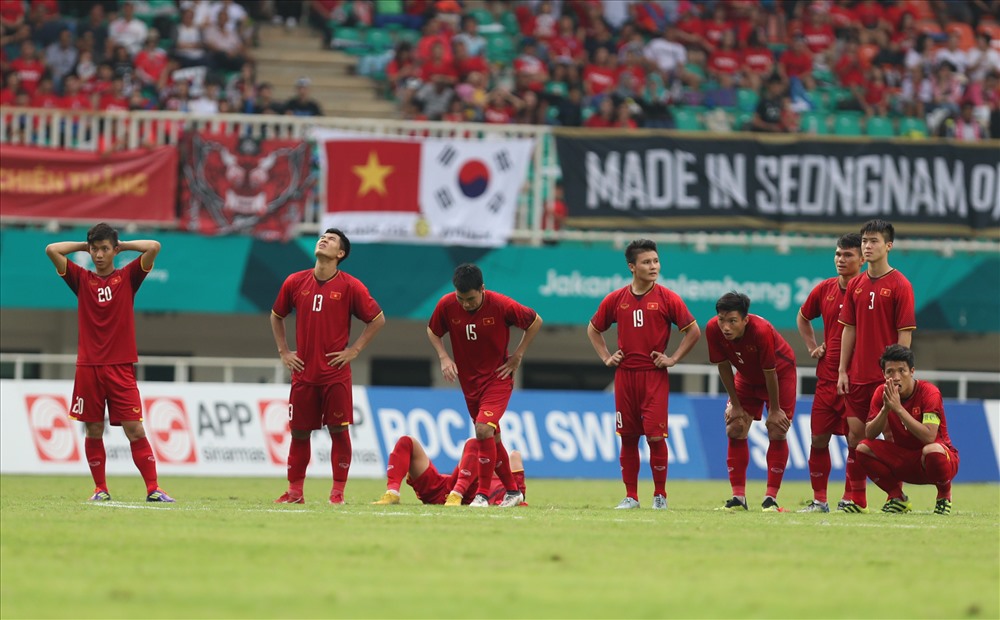 U23 Việt Nam thất bại sau loạt sút luân lưu trước U23 UAE. Anh: Đ.Đ