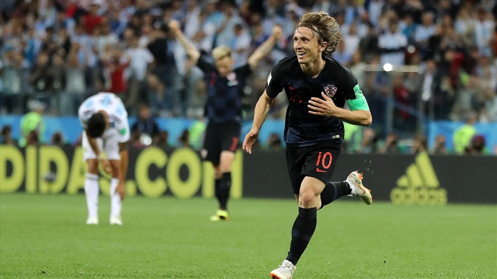 Modric có kì World Cup không thể nào quên. Ảnh: FIFA.