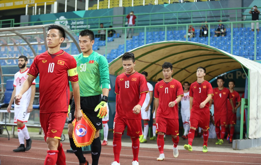 Các cầu thủ U23 Việt Nam tại ASIAD 18 tiếp tục đóng vai trò nòng cốt tại AFF Cup 2018?. Ảnh: Đ.Đ