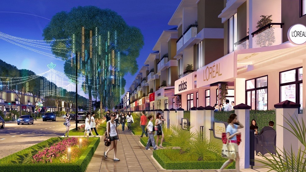 Sở hữu mặt đường 27m, gia chủ dễ dàng vừa kinh doanh sinh lời vừa thuận tiện sinh hoạt với An Phú Shop-villa.