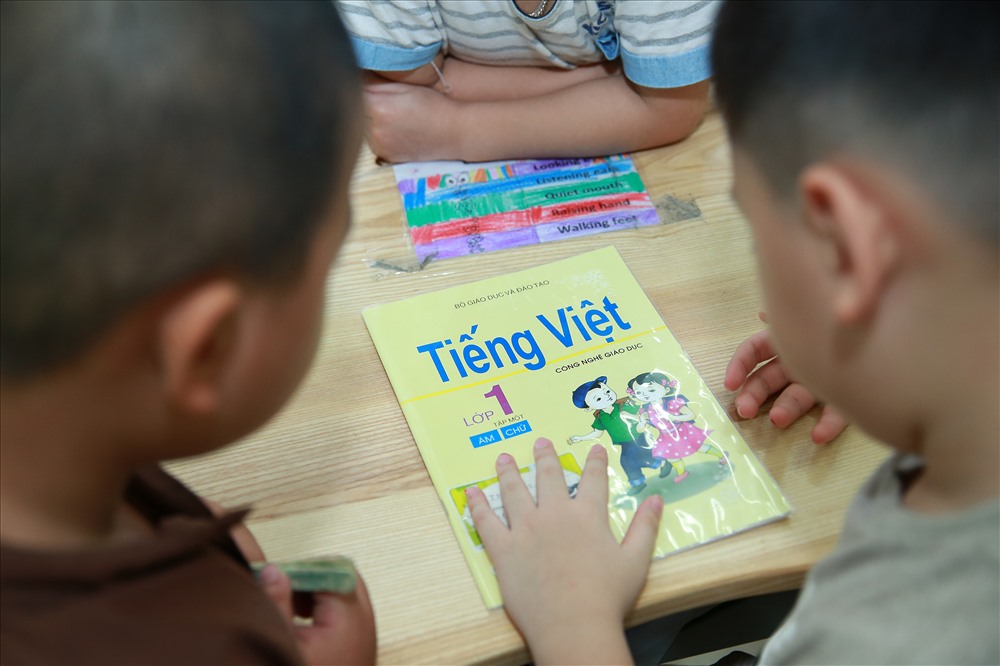 Năm học 2018-2019, cả nước có hơn 800.000 học sinh theo học chương trình TV1-CNGD. Ảnh: Hải Nguyễn