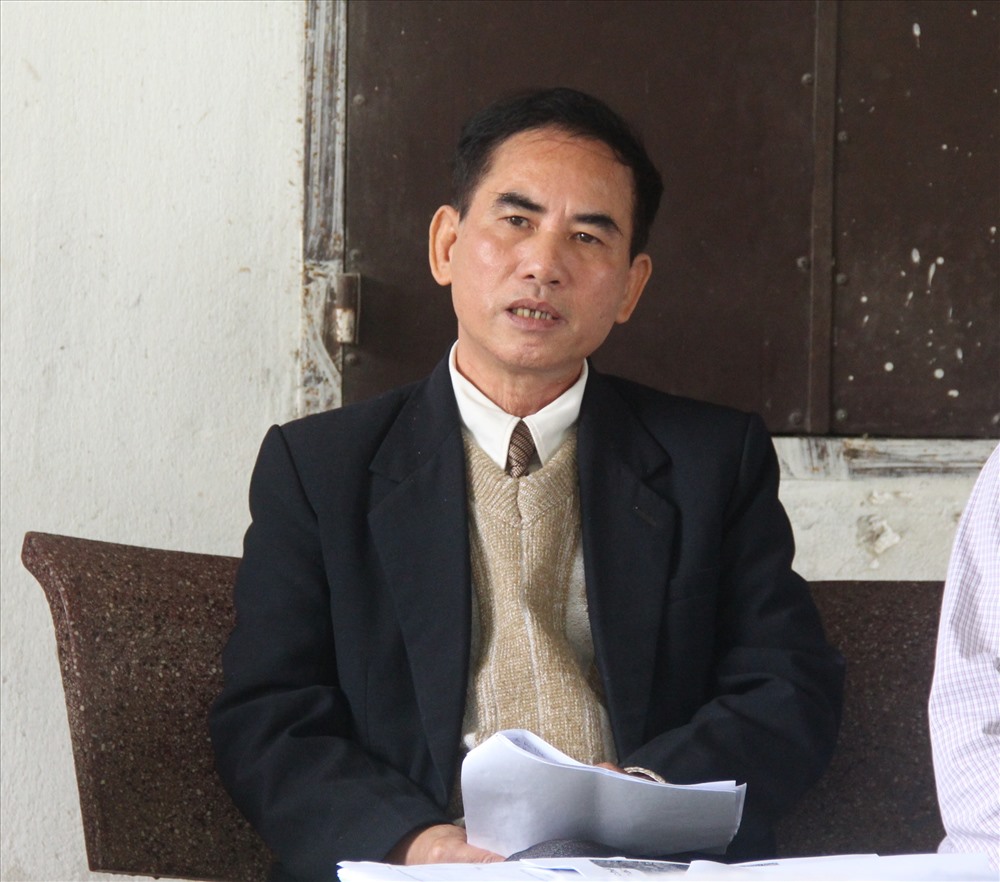 Ông Lê Nam Sơn, Chánh thanh tra Sở TN-MT Hà Tĩnh chỉ ra những lỗi vi phạm của công ty