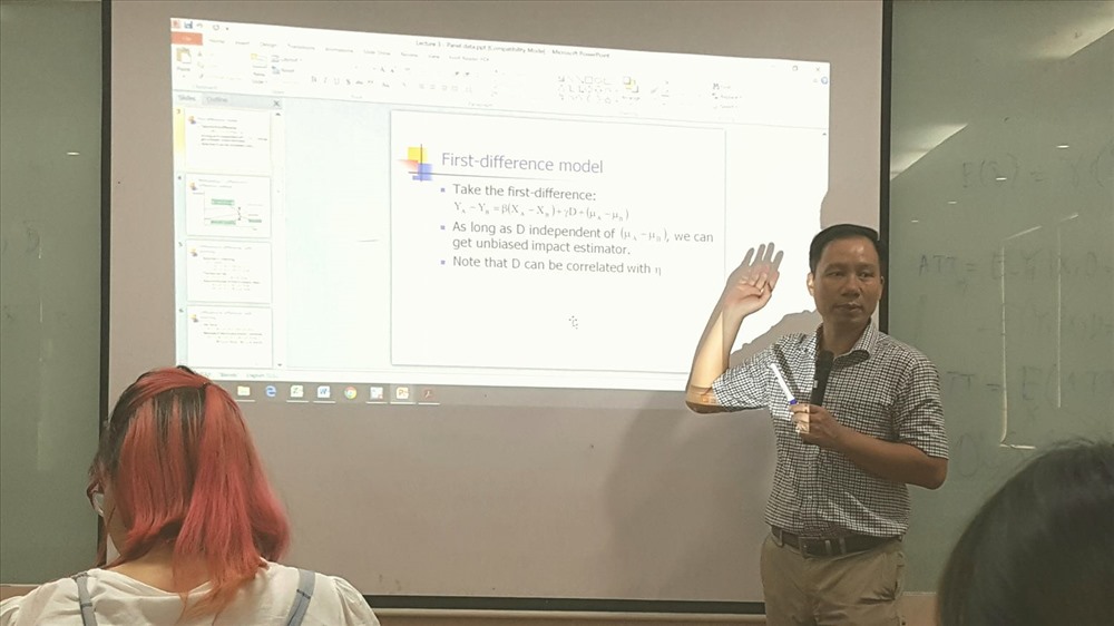TS Nguyễn Việt Cường hiện đang là giảng viên Trường ĐH Kinh tế Quốc dân.
