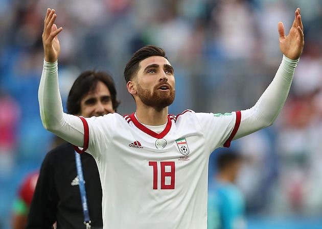 Alireza Jahanbakhsh tự tin vào thành công tại Asian Cup 2019. Ảnh Associated Press Photo