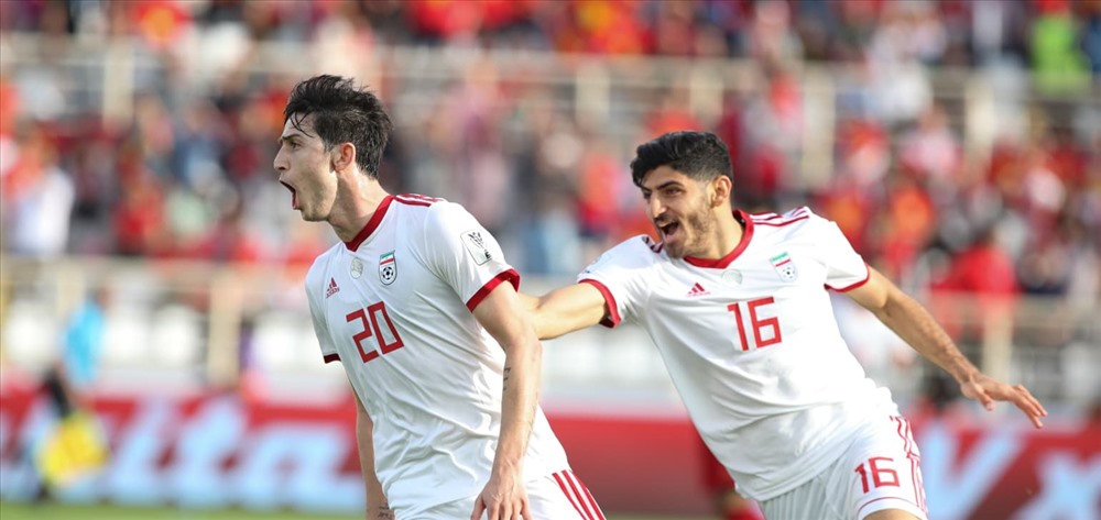 Iran thể hiện sức mạnh tại bảng D với 6 điểm sau 2 trận. Ảnh: AFC