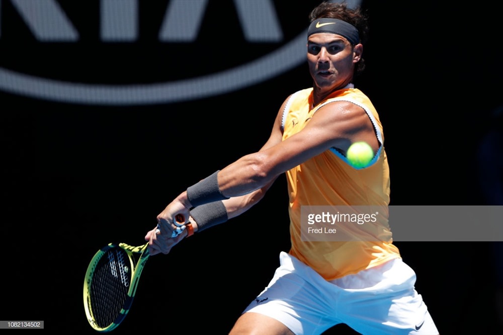 Nadal chơi ổn định. Ảnh: Getty.