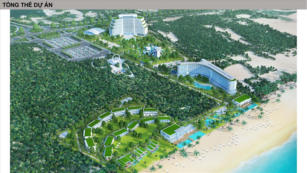 Toàn cảnh dự án SunBay Cam Ranh Resort & Spa từ trên cao
