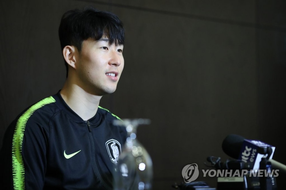 Son Heung-min quyết tâm trước trận gặp Trung Quốc. Ảnh Yonhap