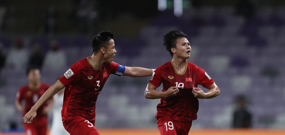 ĐT Việt Nam vẫn chưa chắc suất giành vé đi tiếp sau chiến thắng 2-0 trước ĐT Yemen. Ảnh: AFC