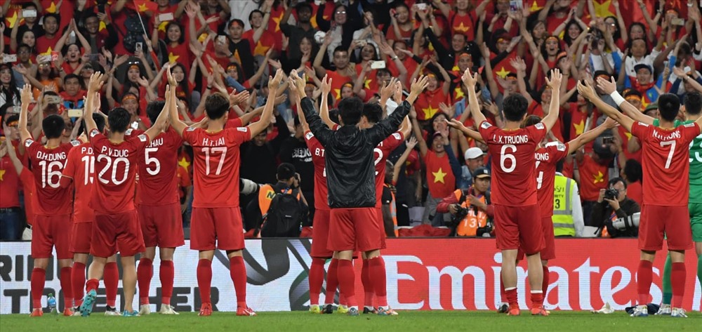 Đội tuyển Việt Nam sẽ vào vòng 1/8 Asian Cup 2019?. Ảnh AFC