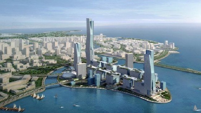 Saudi Arabia bắt đầu xây dựng dự án NEOM. Ảnh: Weetas.com