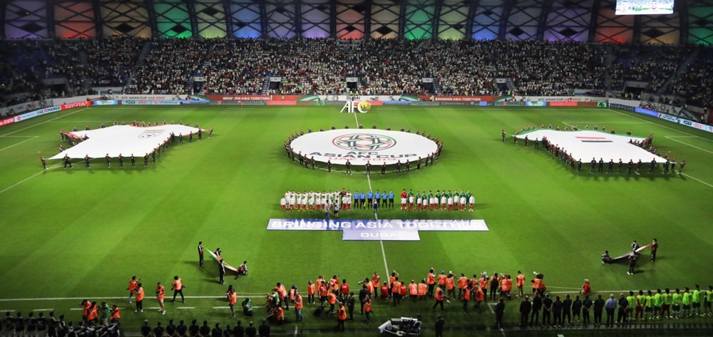 Sân Al Maktoum (Dubai) - nơi diễn ra trận đấu giữa đội tuyển Việt Nam và Jordan trong khuôn khổ vòng 1/8 Asian Cup 2019.