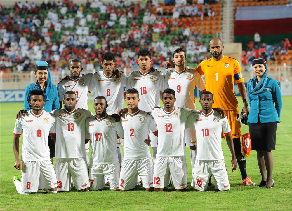 10. Đội tuyển Oman (82 thế giới)