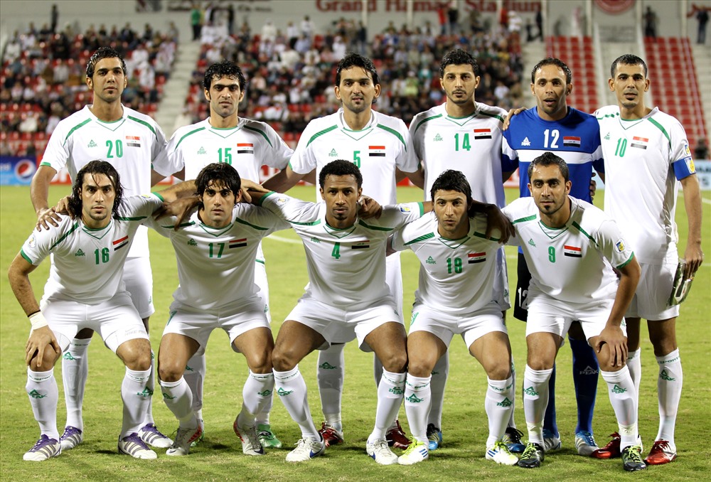 11. Đội tuyển Iraq (88 thế giới)