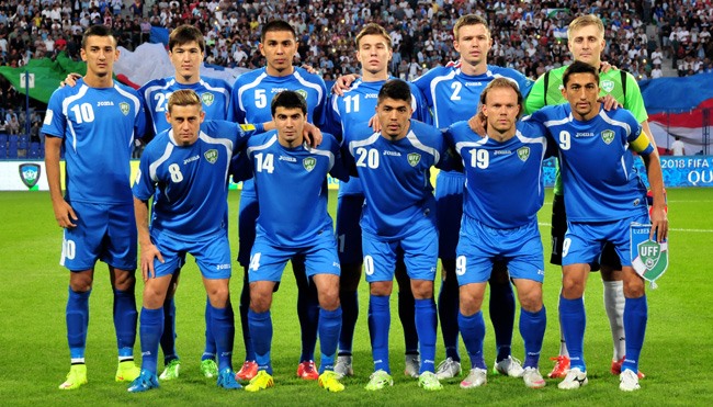 14. Đội tuyển Uzbekistan (95 thế giới)