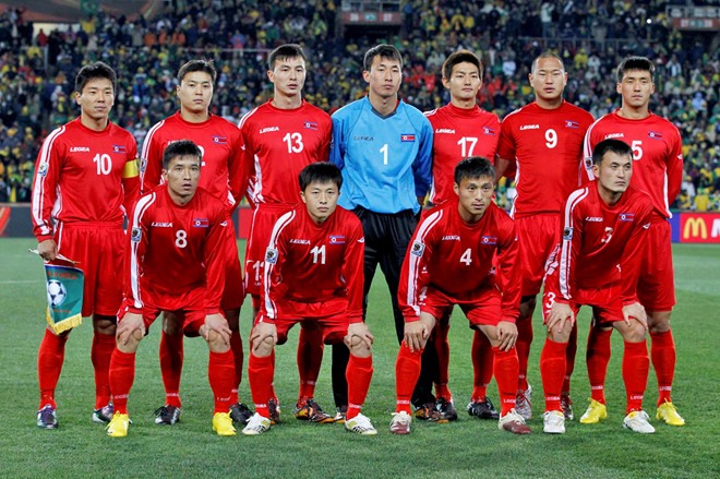 19. Đội tuyển Triều Tiên (109 thế giới)