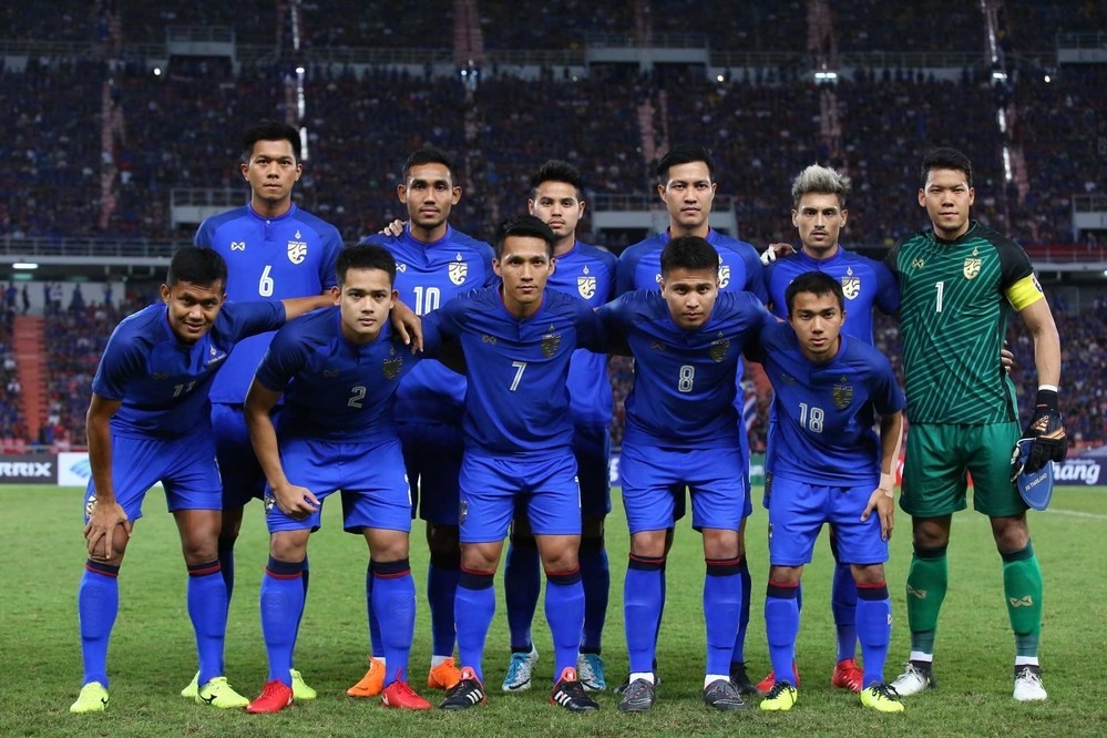 22. Đội tuyển Thái Lan (118 thế giới)