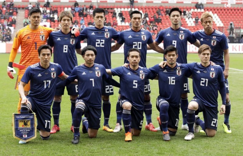 3. Đội tuyển Nhật Bản (50 thế giới)