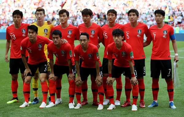 4. Đội tuyển Hàn Quốc (53 thế giới)