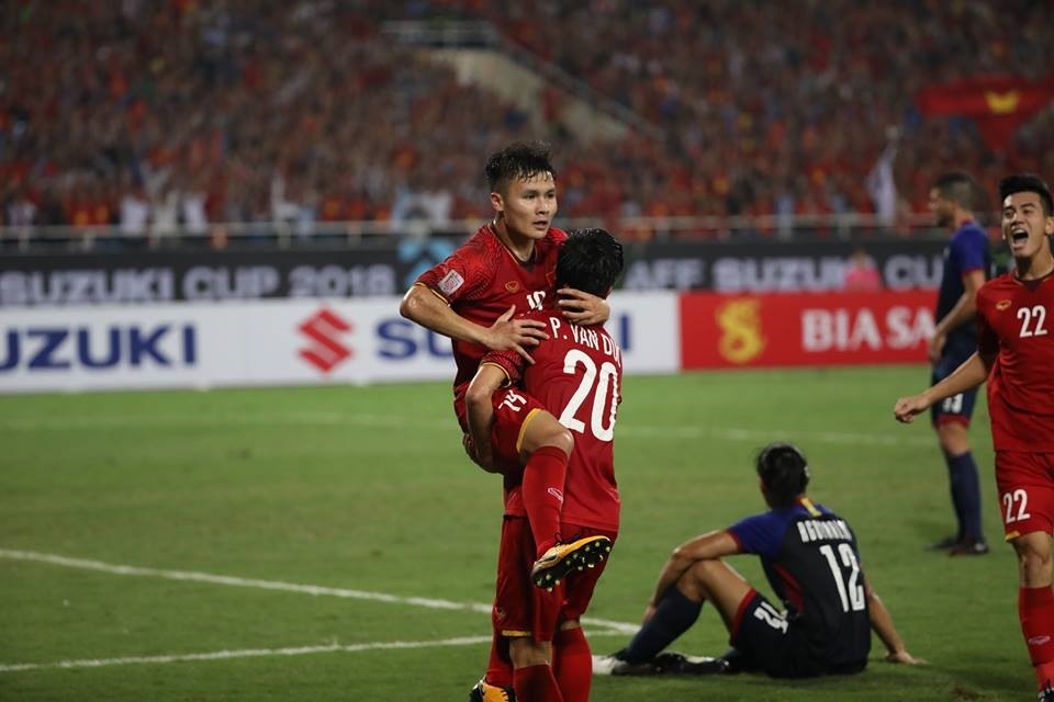 Các cầu thủ trẻ Việt Nam đứng trước cơ hội xuất ngoại sau Asian Cup 2019. Ảnh S.T