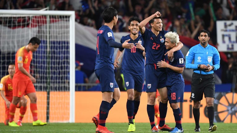 Thái Lan đã để lại ít nhiều dấu ấn ở Asian Cup 2019. Ảnh: AFC.