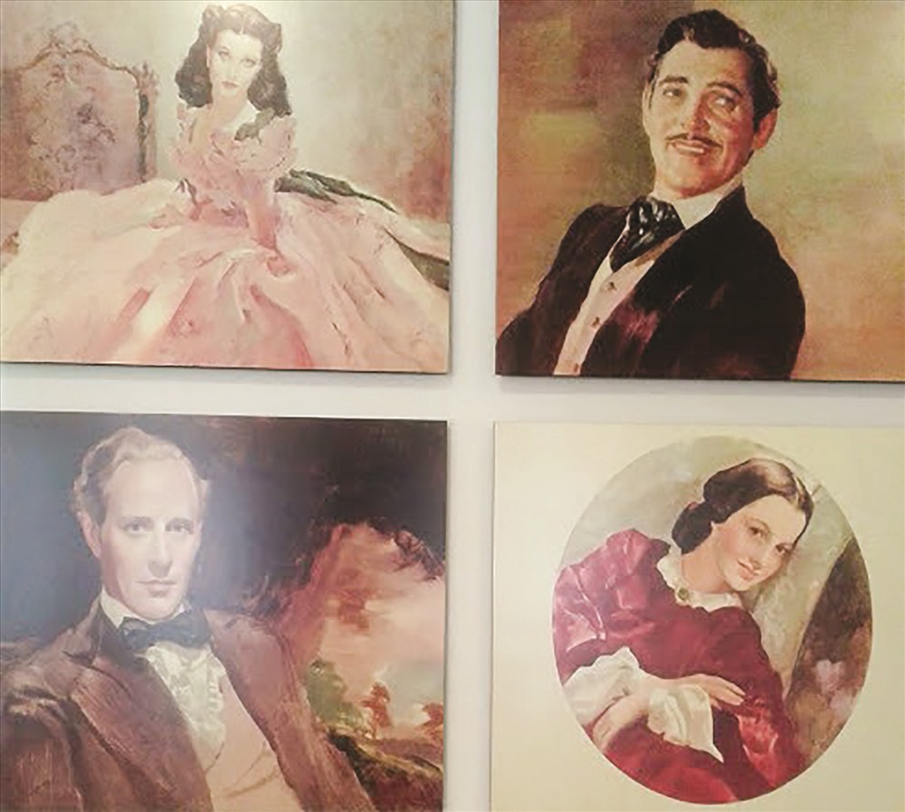 Tại Nhà lưu niệm Margaret Mitchell (Atlanta, bang Georgia, Hoa kỳ). Ảnh: Tuyền Trương - Tâm Trương.