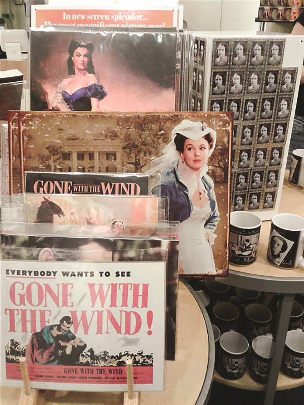 Tại Nhà lưu niệm Margaret Mitchell (Atlanta, bang Georgia, Hoa kỳ). Ảnh: Tuyền Trương - Tâm Trương.