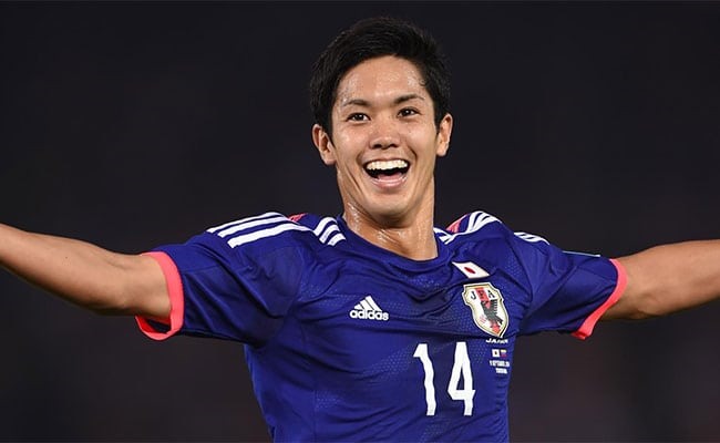 Tiền đạo Yoshinori Muto sẽ vắng mặt trong trận gặp đội tuyển Việt Nam. Ảnh The Mag