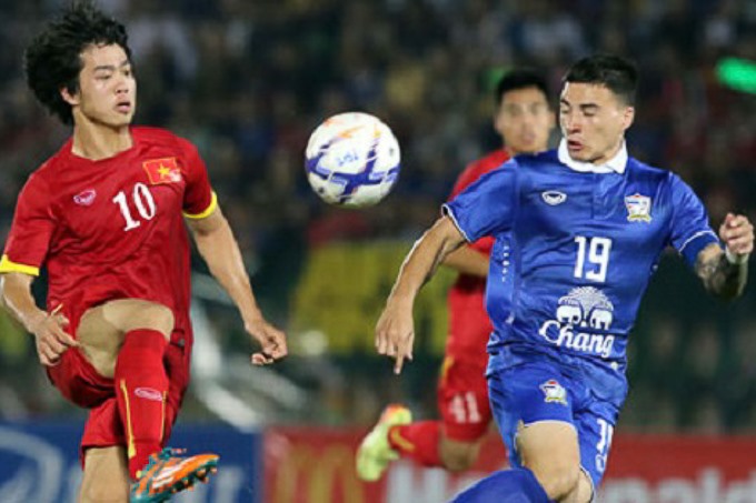 Tristan Do không ít lần đối đầu với ĐT Việt Nam trong màu áo Thái Lan (Ảnh: AFC)