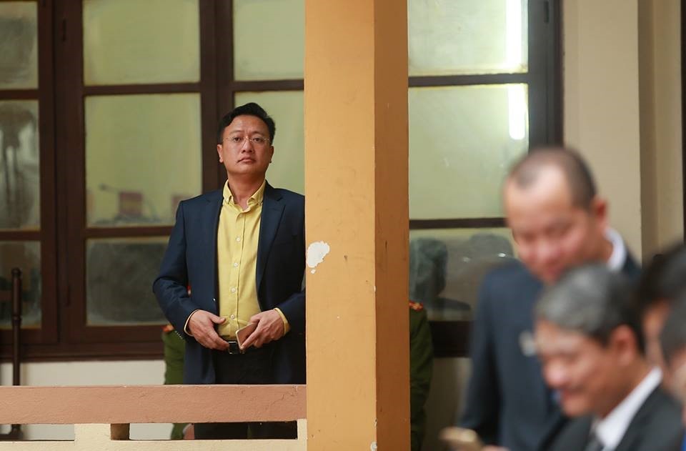 Bị cáo Đỗ Anh Tuấn tại tòa.