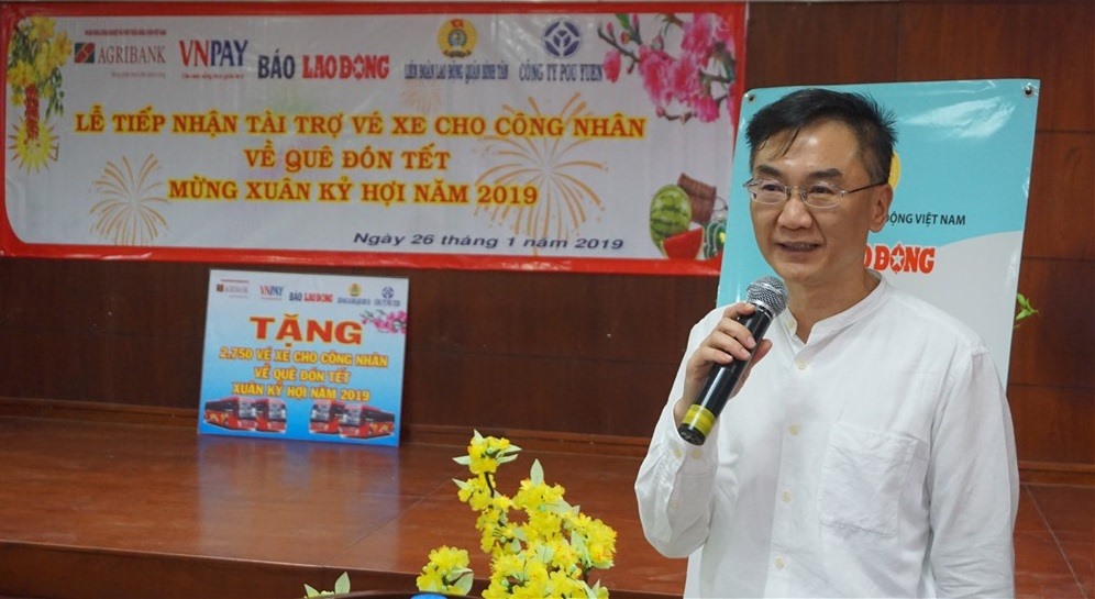 Ông Yao Cheng Wu - Phó Tổng Giám đốc Công ty TNHH PouYuen.
