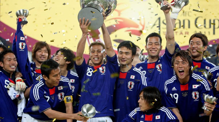 Lần gần nhất Nhật Bản đăng quang là năm 2011. Ảnh AFC