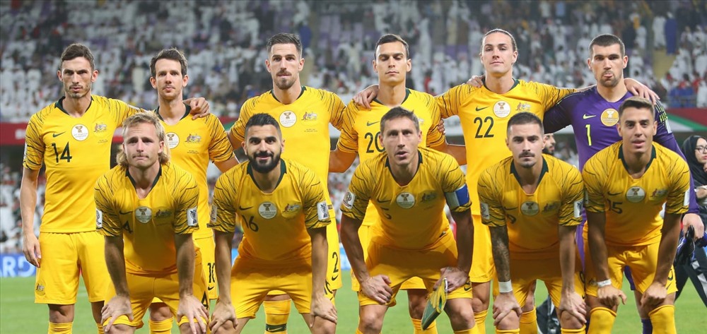 Đội hình Australia tham dự Asian Cup 2019. Ảnh AFC