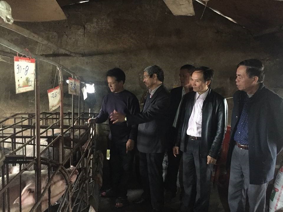 Lãnh đạo Cục thú y – Bộ Nông nghiệp và Phát triển nông thôn đã trực tiếp kiểm tra tại Hà Tĩnh
