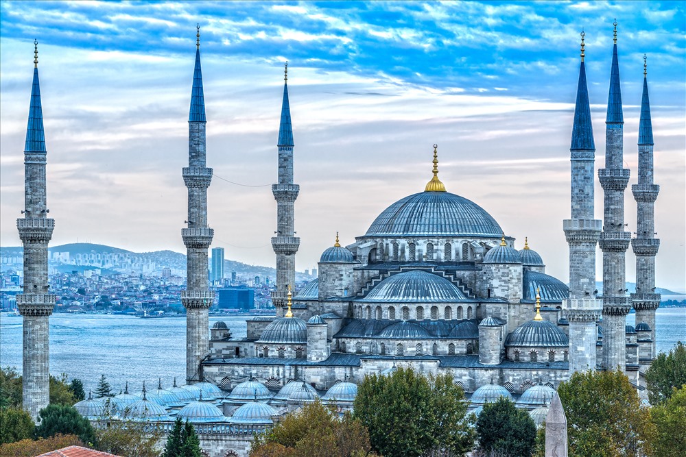Nhà thờ Hồi giáo Blue Mosque. Ảnh: IslamiCity