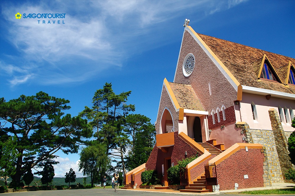 Nhà thờ Domaine de Marie – điểm tham quan nổi tiếng tại Đà Lạt. Ảnh: Saigontourist