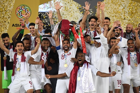 ĐT Qatar lên ngôi Asian Cup 2019 cực kỳ xứng đáng và thuyết phục (Ảnh: Getty)