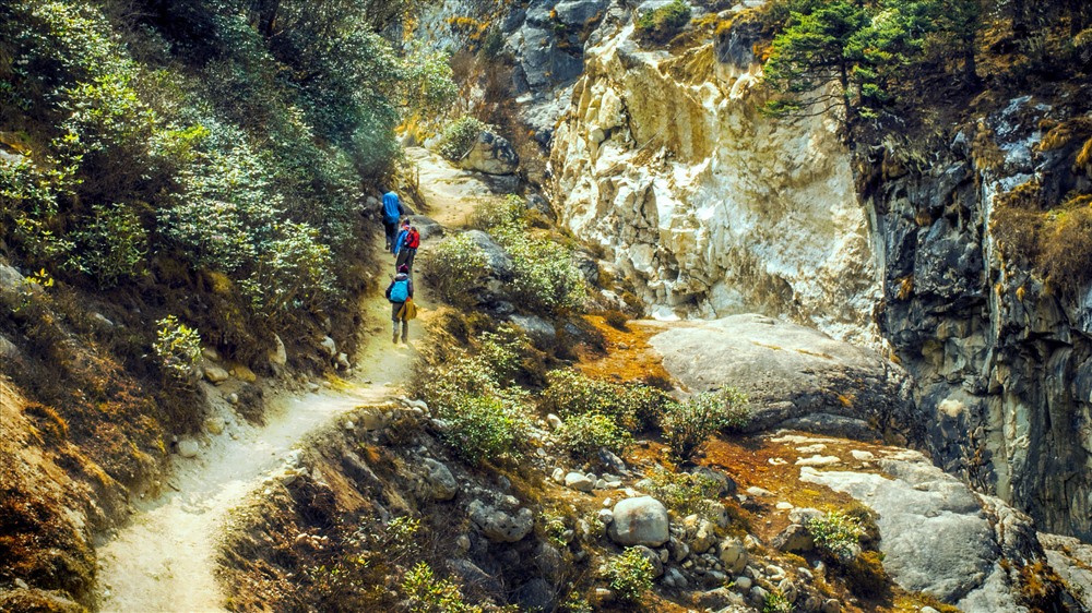 Khung cảnh thiên nhiên hùng vĩ trên cung đường trekking. Ảnh: Wetrek