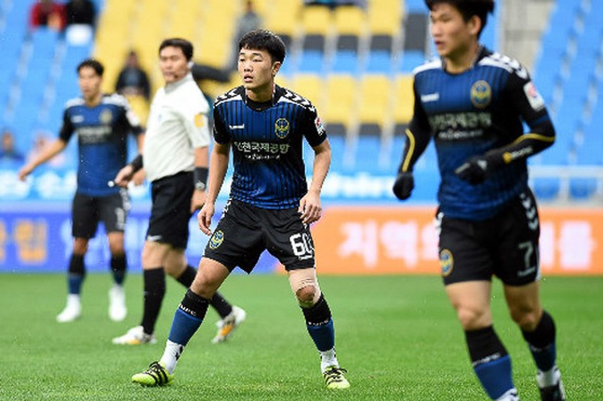 Lương Xuân Trường cũng khoác áo Incheon United trong 1 mùa giải (Ảnh: K-League)