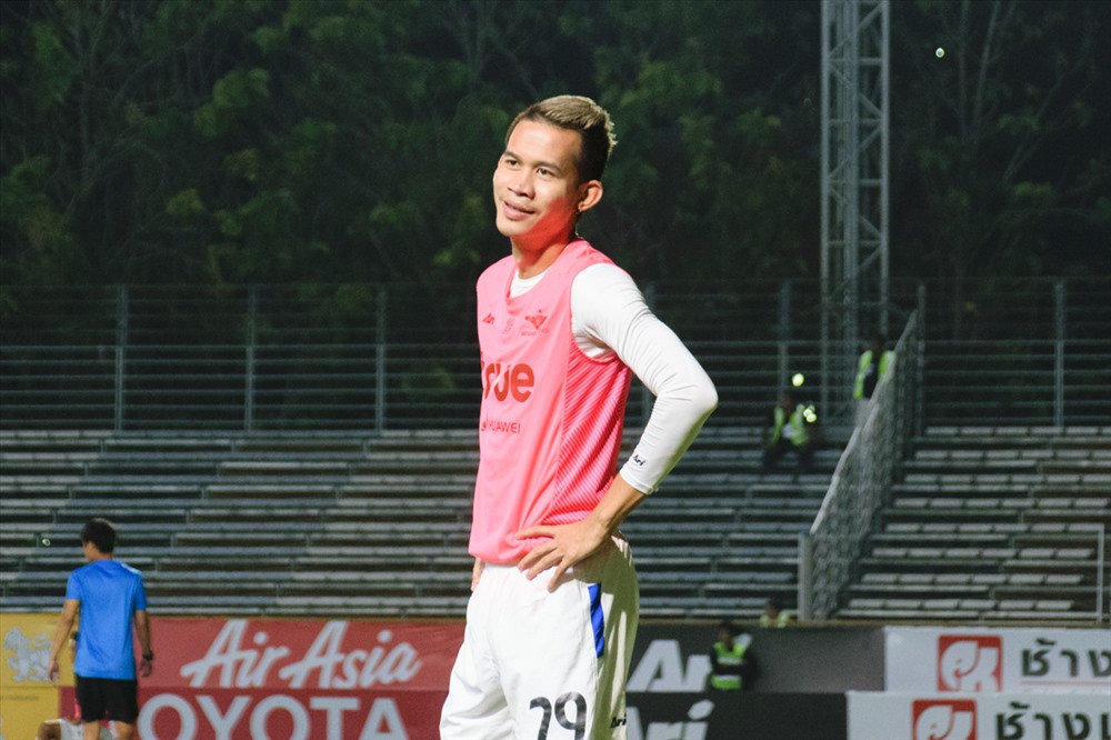 Sanrawat Dechmitr là thủ lĩnh tuyến giữa của Bangkok United. Ảnh: Thai League.