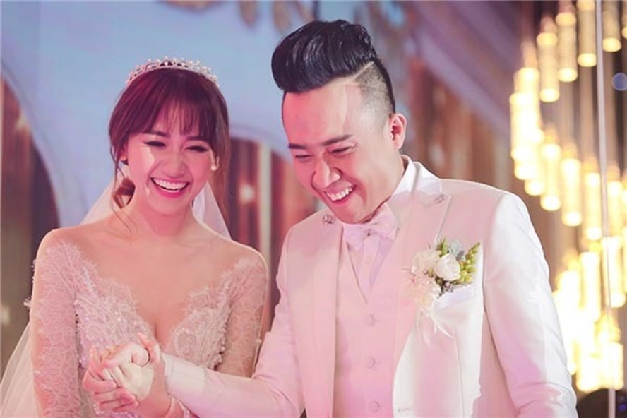 Vợ chồng Hari Won và Trấn Thành là cặp đôi hot nhất nhì showbiz Việt.