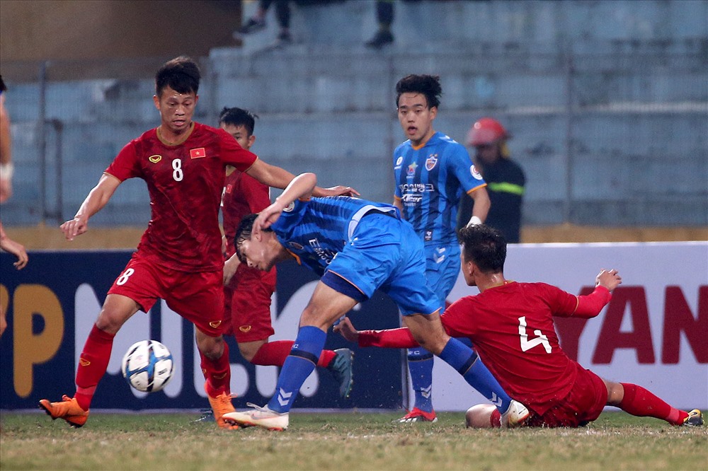 Tại giải U22 Đông Nam Á, U22 Việt Nam nằm chung bảng với Philippines, Timor Leste và Thái Lan. Ảnh: T.L