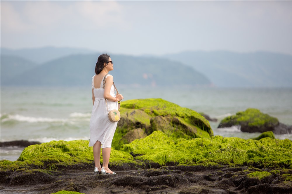 Những tảng đá phủ đầy rêu thơ mộng.